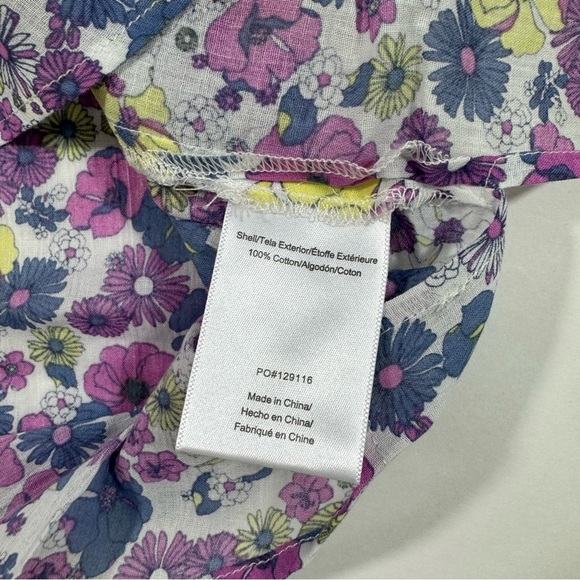 New ModCloth Flower Patch Pleasantries Popover Shirt - Picture 4 of 8